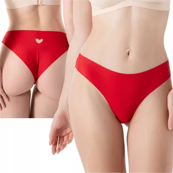 Kalhotky Kalhotky Julimex Heart Simple Brasil S (36) červená