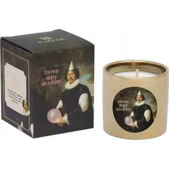 Svíčka Flagolie Sójová vonná svíčka ZASE MÁŠ NAROZENINY 150g