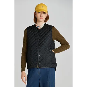 Dámská vesta VESTA GANT QUILTED VEST EBONY BLACK