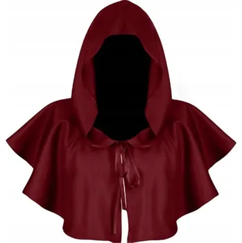 Karnevalový kostým HALLOWEENSKÝ KOSTÝM UPÍR S KAPUCÍ KAPUCÍ KOSTÝM OBLEČENÍ