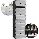 Botník Songmics 42,9 x 173 x 30,9 cm černá