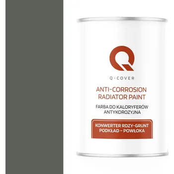 barva na kov Barva pro radiátory Antikorozní Odolná 1L Satén Šedozelená RAL7009