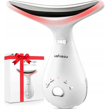 Masážní přístroj MASÁŽNÍ PŘÍSTROJ NA OBLIČEJ S TEPLEM A LED SVĚTLEM 45C LIFTING PROTI VRÁSKÁM