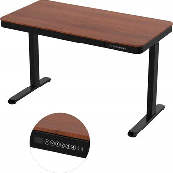 Psací stůl Obdélníkový psací stůl Spacetronik 120 x 60 x 75 cm černý