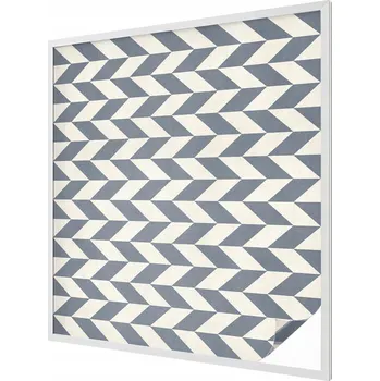 Okenní dekorace Fólie na okno balkónu Samolepicí Vitráž Geometrická iluze 100x100 cm
