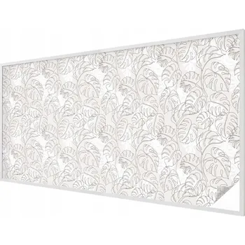 Okenní dekorace Samolepicí Mléčná fólie na okno s rostlinným ornamentem 200x100 cm