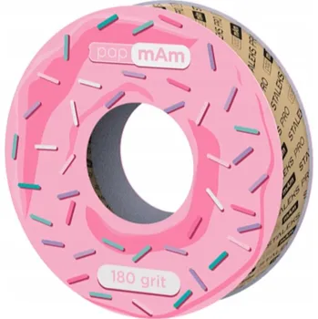 Brusný válec s páskou papmAm bílý Staleks PRO EXPERT náhradní 180 grit