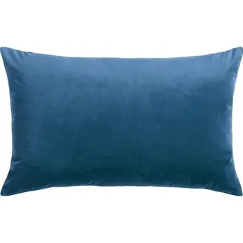 Povlak na polštářek Povlak na polštář 70x60 velurový modrý, sametový povlak na spaní