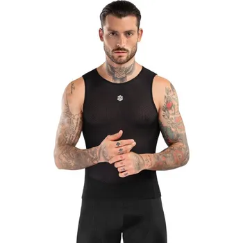 Pánské tričko SIROKO Pánské cyklistické funkční tílko Siroko Atomic 2XL ČERNÁ