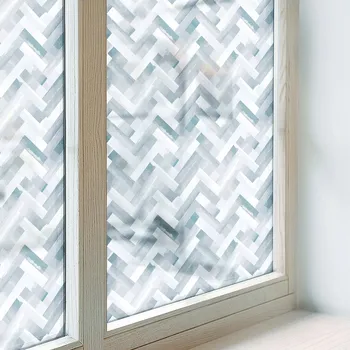 Okenní fólie Zatemňovací Fólie na okno Geometrický vzor 50x116