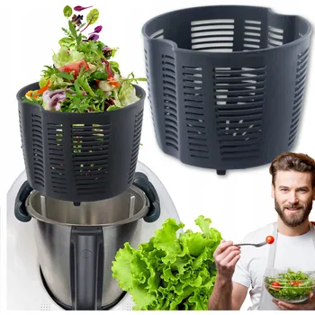Sušička potravin Odstředivka na salát, koš na sušení zeleniny a ovoce Thermomix SaladBasket