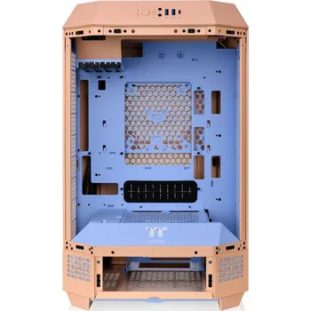 PC skříň Thermaltake Tower 300 Peach Fuzz Micro Tower Broskvová