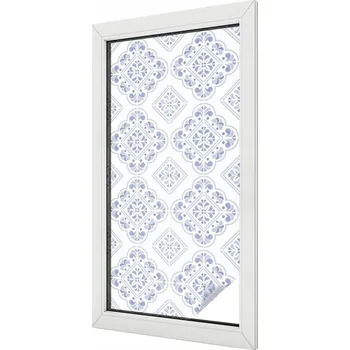 Okenní dekorace Zatemňovací Fólie na okno Geometrický vzor 50x100