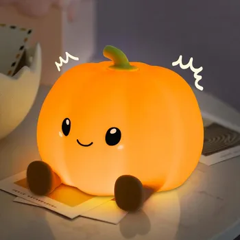 Obraz NOČNÍ DÝŇOVÁ LED LAMPA PRO DĚTI USB 3 ÚROVNĚ JASU S ČASOVAČEM