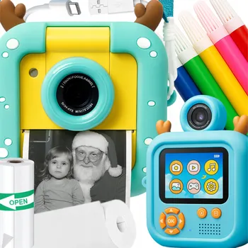 IP kamera Fotoaparát MAXSELL DÁREK NA MIKULÁŠE VÁNOCE TISKÁRNA DRUKUŚ vícebarevný