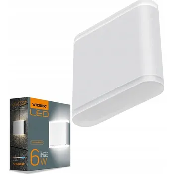 Nástěnné svítidlo Venkovní nástěnné svítidlo Videx bílé s integrovaným LED zdrojem 6 W