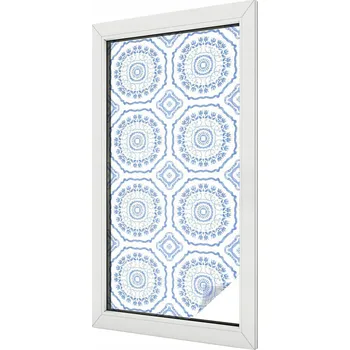 Okenní dekorace Dekorativní Fólie s motivem na okno Listy kapradí 50x100