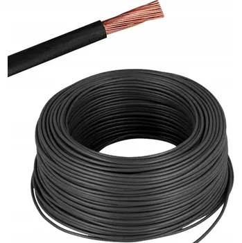 elektrický kabel Vodič lanko H05V-K LgY 0,75 mm2 černý Elektrokabel 1 m