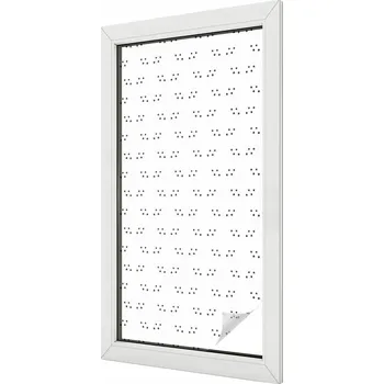 Okenní dekorace Hotová mléčná Fólie 100 x 50 cm