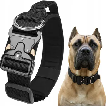 Obojek pro psa Materiálový výcvikový obojek pro psa Wesoły Pupil vel. XL