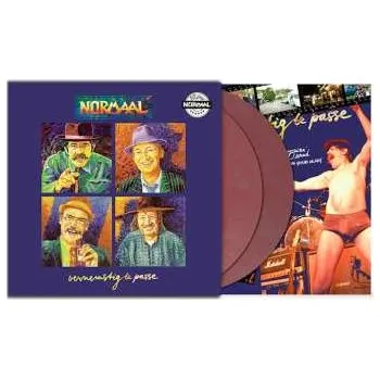Zahraniční hudba 2LP Normaal: Vernemstig Te Passe CLR 2025 50 Joar Normaal Coloured Brown Marbled Red Bullet Vinyl