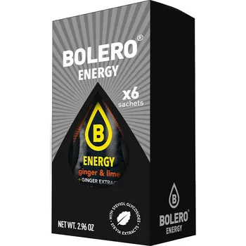 Iontový nápoj Bolero Energy Mix 6 x 14 g Příchuť: Zázvor – Limetka