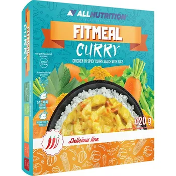 Fitness strava ALLNUTRITION Fitmeal Curry 420 g