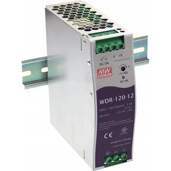 spínaný zdroj NAPÁJECÍ ZDROJ 24V 5A 120W MEAN WELL WDR-120-24