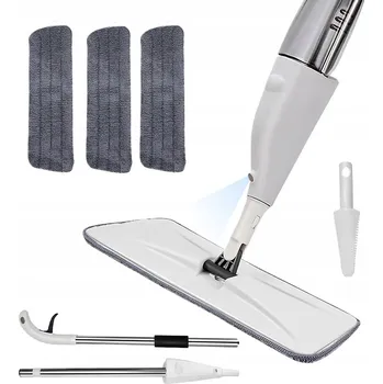 Bezpečnostní kamera ELASTICKÝ PLOCHÝ MOP S ROZPRAŠOVAČEM 360° Z MIKROVLÁKNA PRO DOMÁCNOST