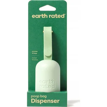 sáček na exkrement Dávkovač na sáčky Earth Rated s pouzdro a 15 sáčky bez zápachu