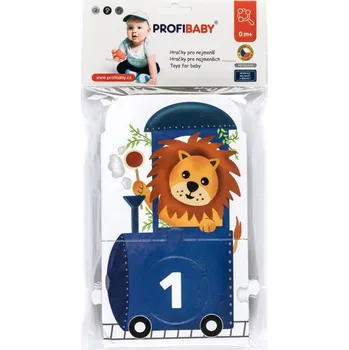 Puzzle Profibaby Puzzle ZOO vláček s čísly