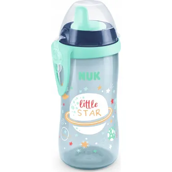 NUK Kiddy Cup Noční tréninková láhev pro děti 12 m + 300 ml bez BPA