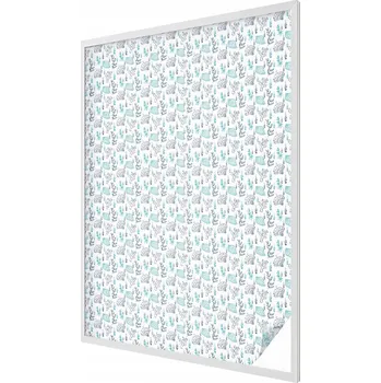 Okenní dekorace Hotová mléčná Fólie 146 x 100 cm