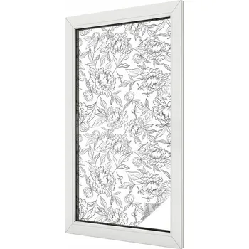 Okenní dekorace Hotová mléčná Fólie 100 x 50 cm