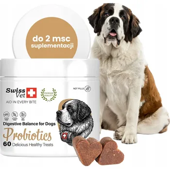 Doplňky stravy pro psa Swiss Vet kousky 60 ks