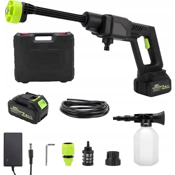 Vysokotlaký čistič AKUMULÁTOROVÁ TLAKOVÁ MYČKA 30 BAR 6V1 HADICE 5M RUČNÍ PISTOLE MOBILNÍ