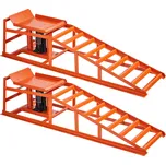 Vevor Hydraulické nájezdy pro auto 2 ks 5t 11000 lbs zdvih 270-360 mm