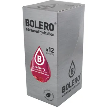 Nápoj pro sportovce Bolero Classic Drink Mix 12 x 9 g Příchuť: Brusinka velkoplodá