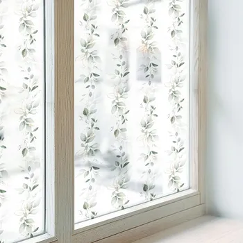 Okenní fólie Fólie na okna mléčná, okenní fólie na sklo, balkon, ochrana proti ptákům, příroda 50x146 cm