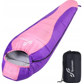 Spacák SPACÍ PYTEL MUMIE S ZIPEM 220x80 - TEPLÝ, ULTRALEHKÝ, CESTOVNÍ