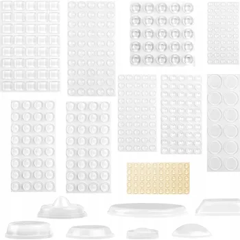 Podložka pod nábytek 389 ks. SILIKONOVÉ PRŮHLEDNÉ NÁRAZNÍKY SAMOLEPICÍ SAMOLEPKY