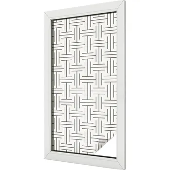 Okenní dekorace Hotová mléčná Fólie 100 x 50 cm