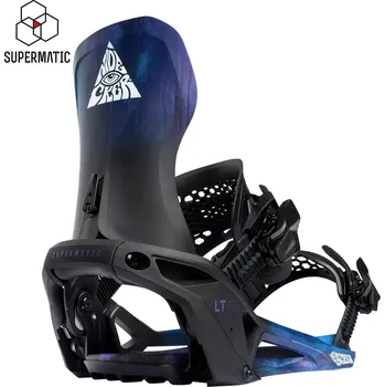 Vázání na snowboard Vázání na snowboard Nidecker LT Supermatic bio black L 2026 - Odesíláme do 24 hodin