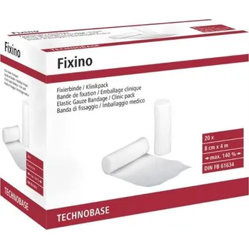 Zdravotnický materiál Obvaz fixační KERBL Fixino 8cmx4m (balení 20ks)