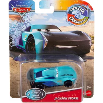 autíčko AUTA CARS COLOR CHANGERS AUTO MĚNÍCÍ BARVU JACKSON STORM GNY99