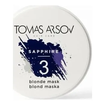Vlasová regenerace Tomas Arsov SAPPHIRE Pro blond vlasy maska 100 ml