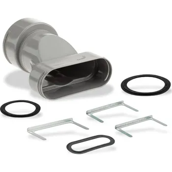 Vzduchotechnické potrubí Zehnder InFloor/OnFloor Přechod 90/75 na flat 51