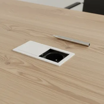 Elektrická zásuvka Asa Elektrická zásuvka VersaHit Mono 1 x 230V FRENCH / White