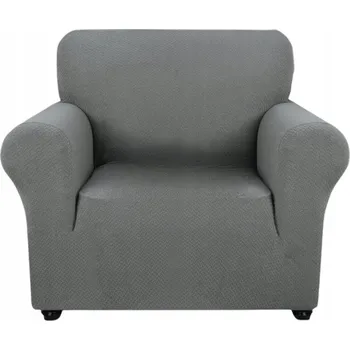 Napínací potah YSTYLE Potah na Křeslo Pohovku pro 1 Osobu Pružný Protiskluzový Šedý