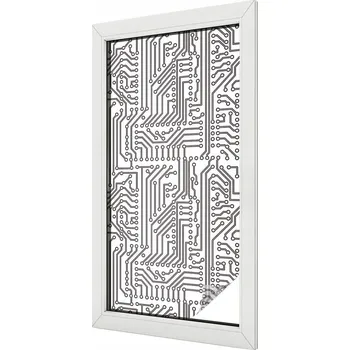 Okenní dekorace Hotová mléčná Fólie 100 x 50 cm